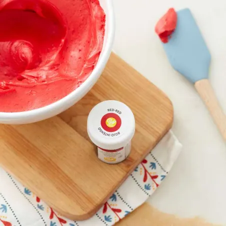 Colorante para Pasta Color Rojo Intenso, 1 onza WILTON 610-906