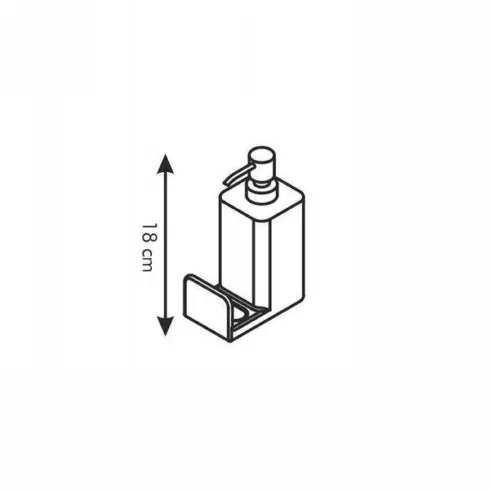 Dispensador para Jabon Liquido de 350 Mililitros con Porta Esponja TESCOMA 900812