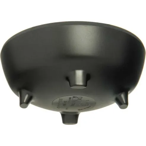Molcajete de Melamina de 3 Onzas, Color Negro CARLISLE 087303