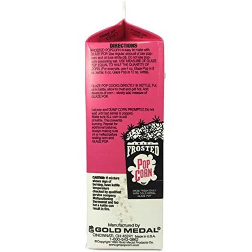 Glaze Pop, 28 Onzas, Color Canela Roja  GOLD MEDAL 2526