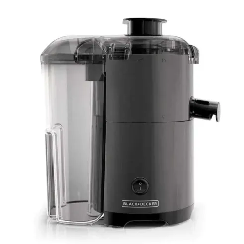 Extractor de Jugos Silencioso de 400 Watts de 796 Mililitros BLACK & DECKER JE2500B-LA