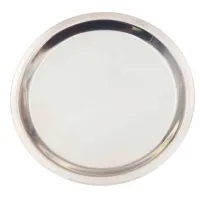 Plato de Acero Inoxidable para Jalea de 12 Centimetros KING METAL JMP12
