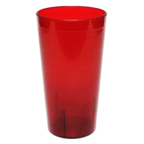 Vaso Tumbler Color Rojo de 16 Onzas THUNDER PLTHTB016R