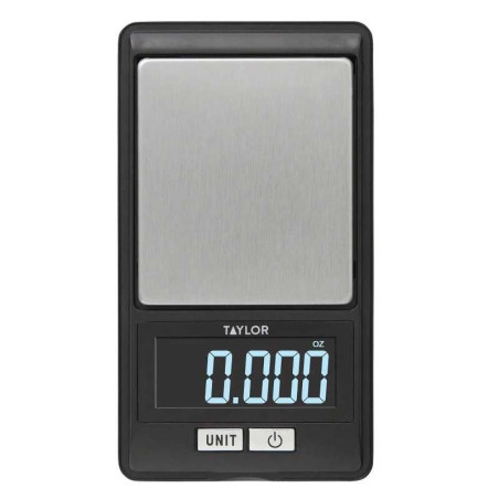 Romana Digital de Usb Recargable de Color Negro de 11 Libras TAYLOR 1250BKT