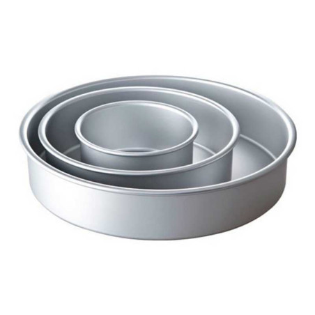 Molde de Aluminio Redondo de 22 x 5 Centimetros TIPS CAPA #22 / 5A