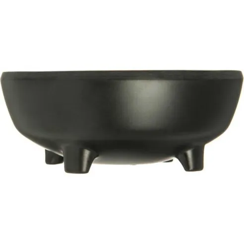 Molcajete de Melamina de 3 Onzas, Color Negro CARLISLE 087303