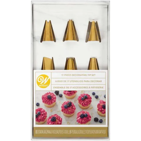 Juego Boquillas para Decorar, Set de 17 Piezas WILTON 418-0-0009