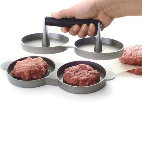 Prensa Doble para Hacer Tortas para Hamburguesas NORPRO 503