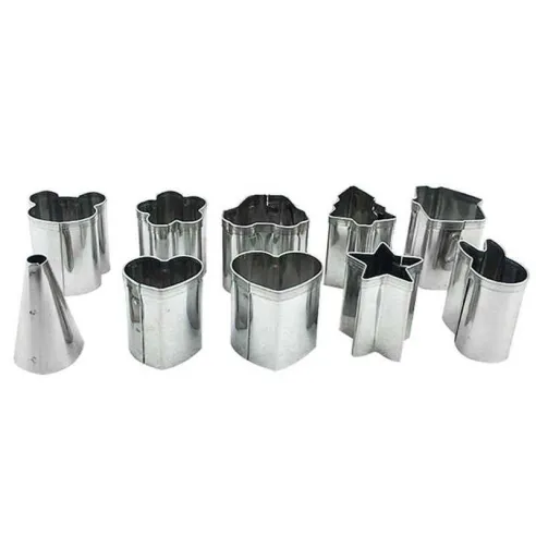 Cortadores para Galletas Surtido,  Set de 10 Piezas MASTER CHEF 0760866