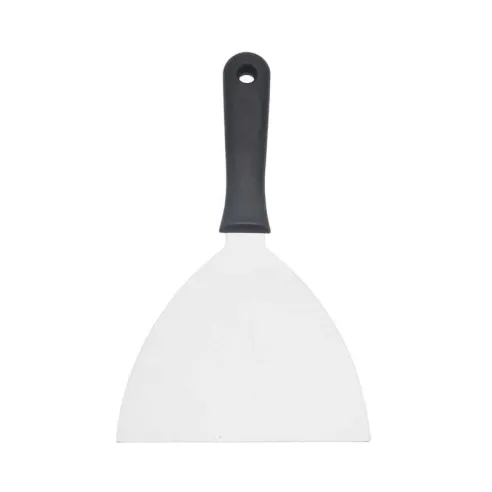 Rasqueta de Acero Inoxidable con Mango Plastico de 15 Centimetros KING METAL SCR6K