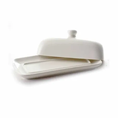 Mantequillera de Ceramica Jumbo, Color Blanco NORPRO 8370