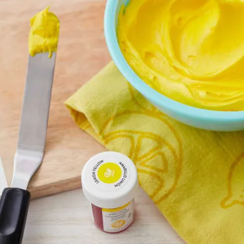 Colorante en Gel para Glaseado Color Amarillo Limon, 1 Onza WILTON 610-108