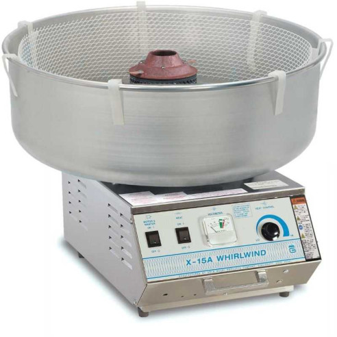Maquina para Algodon de Azucar de Acero Inoxidable de Doble Banda GOLD MEDAL 3015A