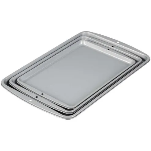 Bandejas para Galletas, Set de 3 Piezas. WILTON 2105-975