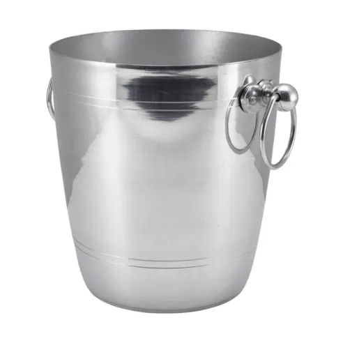 Champagnera de Aluminio con  Argollas de 10 Quartos KING METAL WBA4