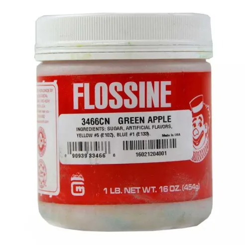 Saborizante de Manzana Verde para Algodon de Azucar, 1 Libra GOLD MEDAL 3466