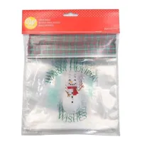 Bolsas para Golosinas de Muneco de Nieve, Paquete de 20 Unidades WILTON 1912-0-0484