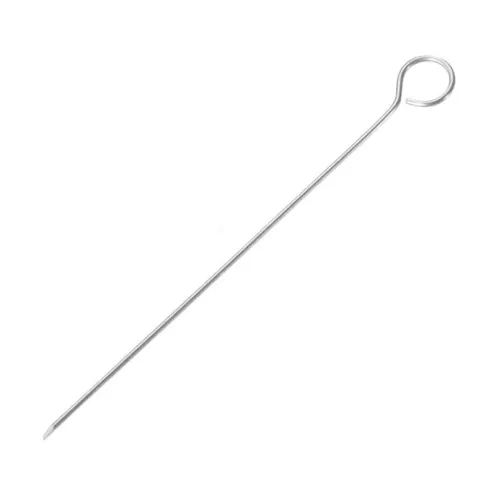Pincho de  Acero Inoxidable Ovalado de 12 Pulgadas KING METAL SK012