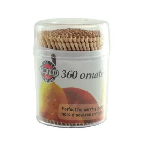 Palillo para Dientes de Bambu, Caja de 360 Piezas NORPRO 1914