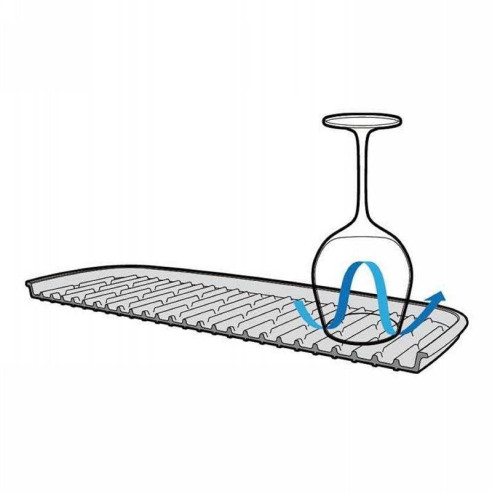 Escurridor de Silicon para Platos de 43 x 30 Centimetros TESCOMA 900647