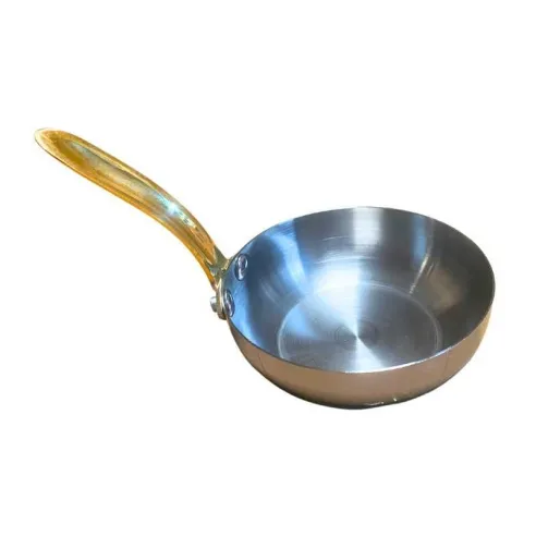 Sarten Laton Mini con Mango de Acero Inoxidable de 10 Centimetros KING METAL FPM10B