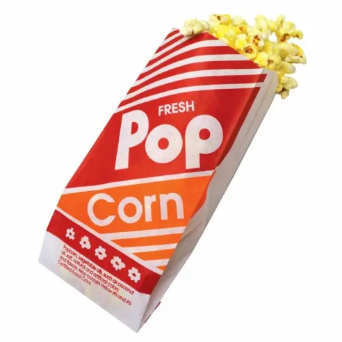 Bolsa de Palomitas 3, Paquete 100 Unidades gold medal 2053/hj