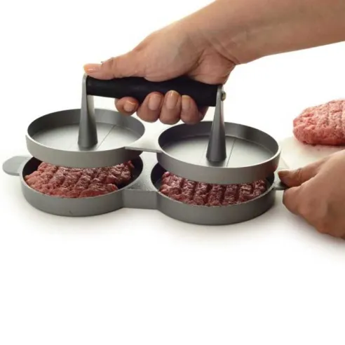 Prensa Doble para Hacer Tortas para Hamburguesas NORPRO 503
