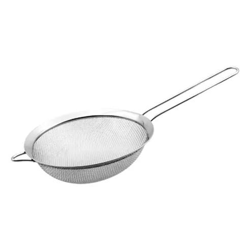 Colador Redondo de  Acero Inoxidable de 16 Centimetros KING METAL SRS16