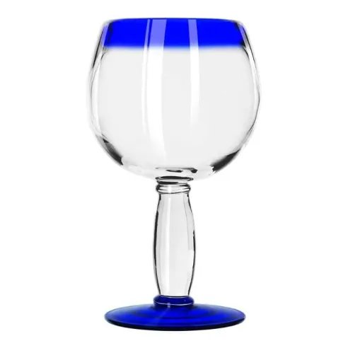 Copa de Cocktail Aruba con Borde Azul de 21 Onzas LIBBEY 92314