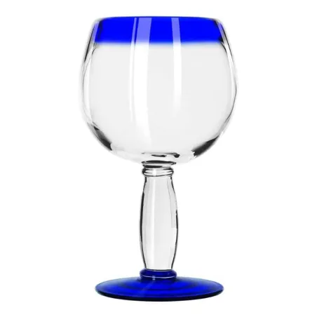 Copa de Cocktail Aruba con Borde Azul de 21 Onzas LIBBEY 92314