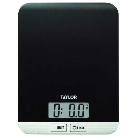 Romana Digital Delgada de Color Negro de 11 Libras TAYLOR 3912BK