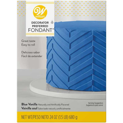 Fondant Color Azul, 1.5 Libras WILTON 710-2306