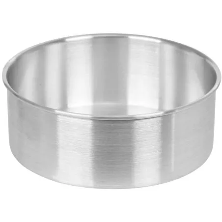 Molde Redondo de Aluminio de 20 x 8 Centimetros TIPS CAPA #20 / 8A