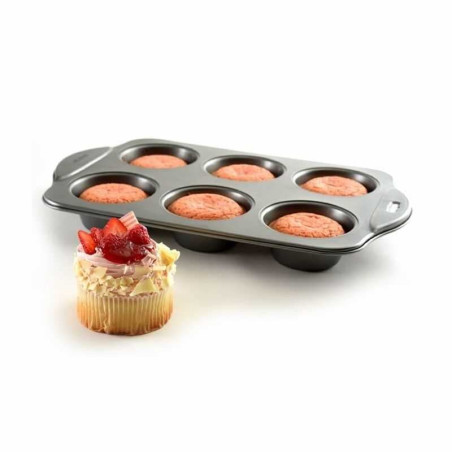 Molde Antiadherente para Muffins,  6 Cavidades NORPRO 3972
