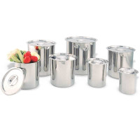 Olla de  Acero Inoxidable para Bano Maria de 3.5 Quartos sin Tapa KING METAL BMP03 2