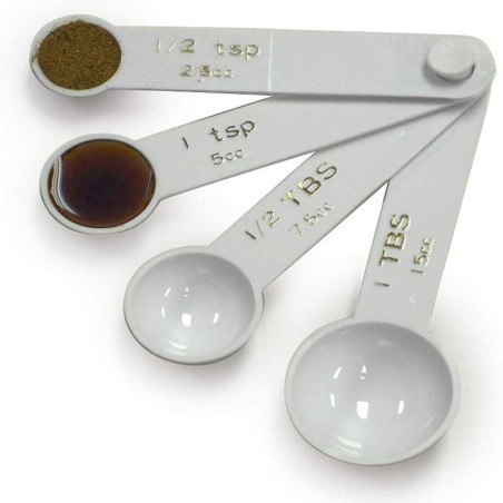 Cucharas de Medir Plasticas,  4 Unidades NORPRO 3041W