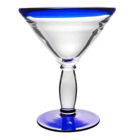 Copa para Martini Aruba con Borde Azul de 10 Onzas SIN ASIGNAR 92305
