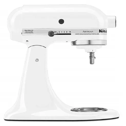 Batidora KitchenAid Artisan Blanca K150 4.7 L, Potencia y Elegancia KITCHEN AID KSM150PSWH