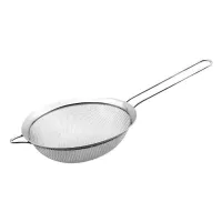 Colador Redondo de Acero Inoxidable de 14 Centimetros KING METAL SRS14