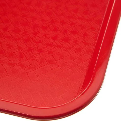 Azafate de Polipropileno de 12 x 16 Pulgadas de Color Rojo CARLISLE CT121605