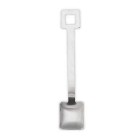 Cuchara Cuadrada para Cafe de 4-1/2 Pulgadas KING METAL CFSSQ45