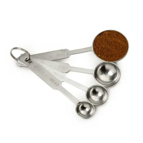Set de Cucharas de Medir de Acero Inoxidable, 4 Piezas  NORPRO 3049