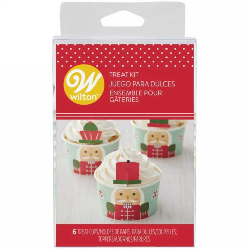 Envoltura para Cupcake de Cascanueces, Paquete de 6 Unidades WILTON 415-0-0382