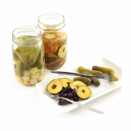 Tenedor Largo en Acero Inoxidable NORPRO 1366