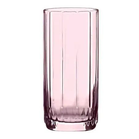 Vaso Long Drink Leia de Color Rojo de 10.5 Onzas PASABAHCE 420765 / 1119217