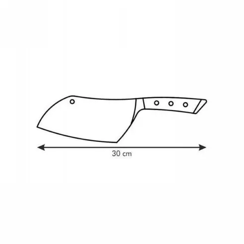 Hacha para Cocina de Acero Inoxidable con Mango Ergonomico TESCOMA 884544