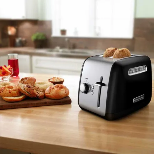 Tostador para Pan 2 Rebanadas Negro KITCHEN AID KMT2115OB