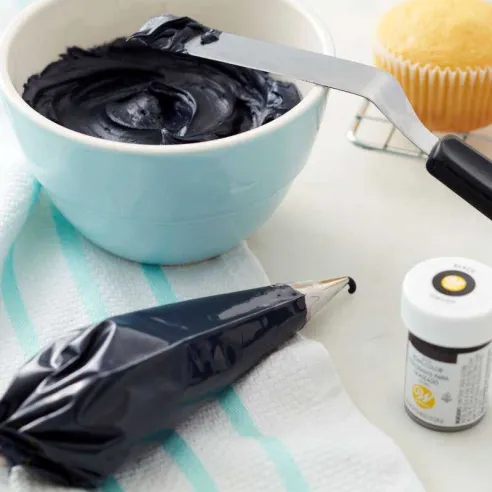 Colorante en Gel para Glaseado Color Negro, 1 Onza WILTON 610-981