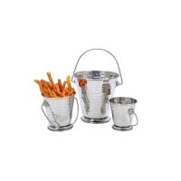 Balde Martillado Grande de 12 x 8 x 12 Centimetros KING METAL BKT12HM