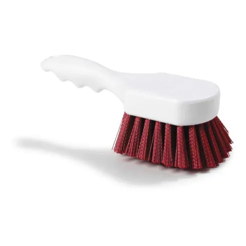 Cepillo de Cerdas de Polyester de 8 Pulgadas de Color Rojo CARLISLE 40541EC05